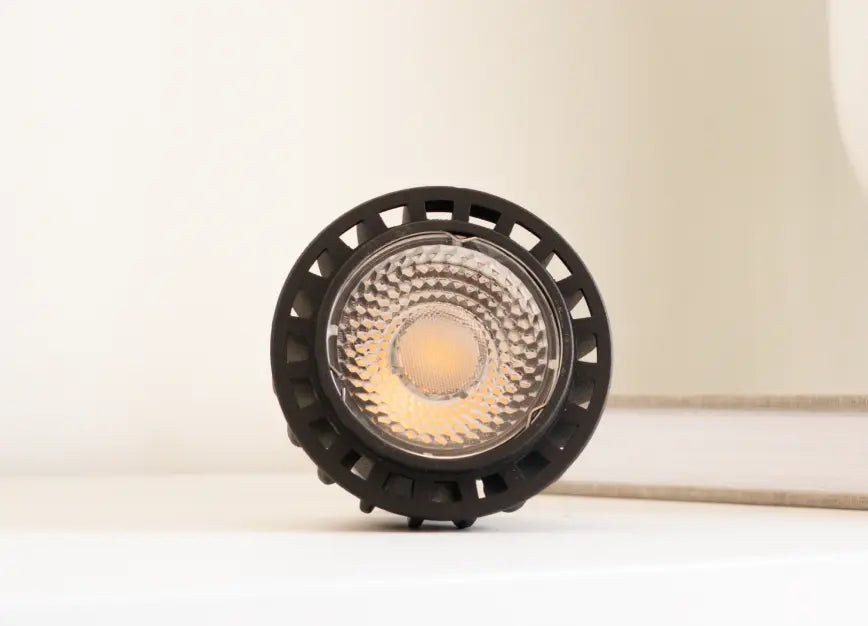 Front view of Blaze 12W LED Grow Light, showcasing clear lattice LED lens design.