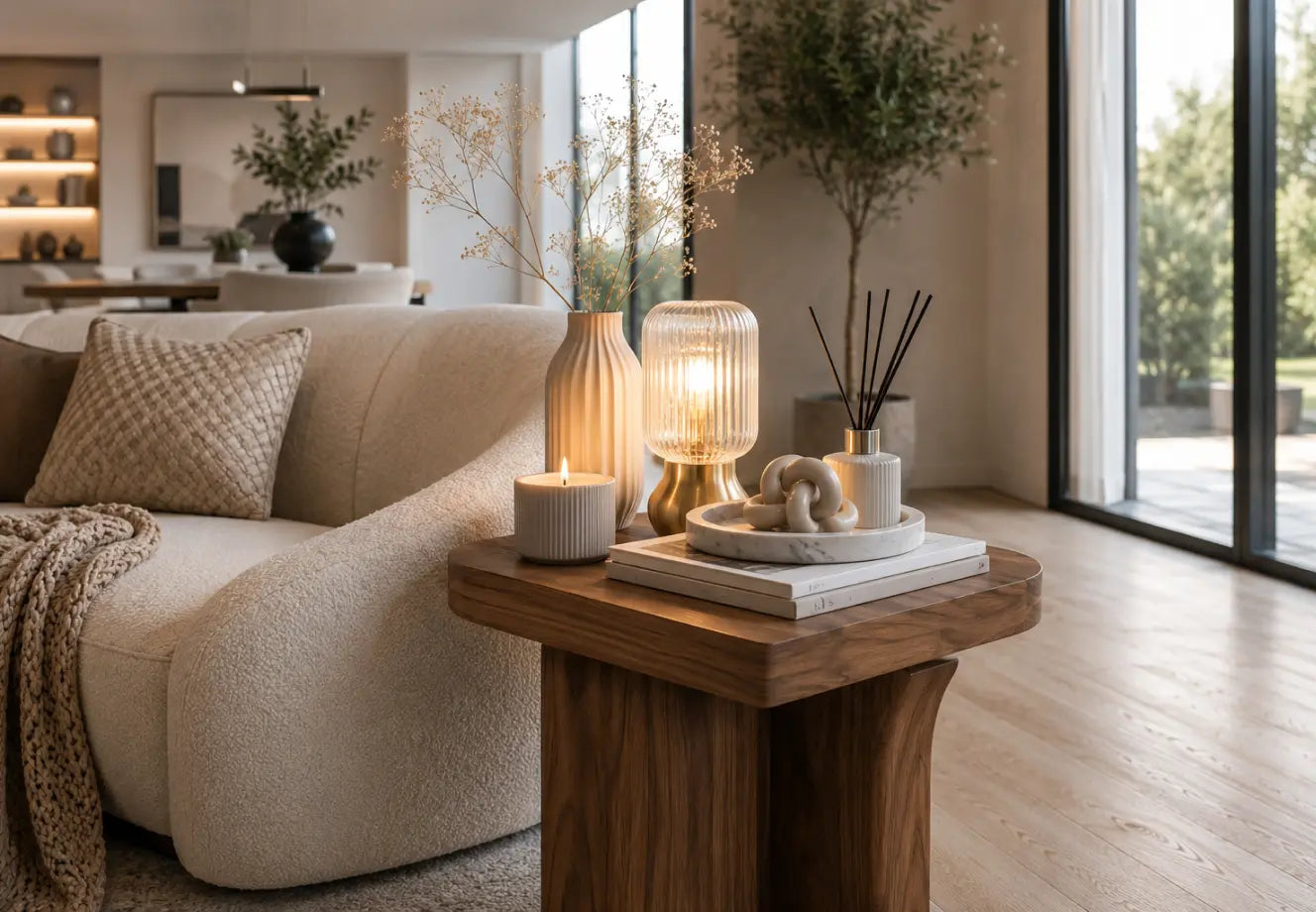 Living Room Side Table Styling 