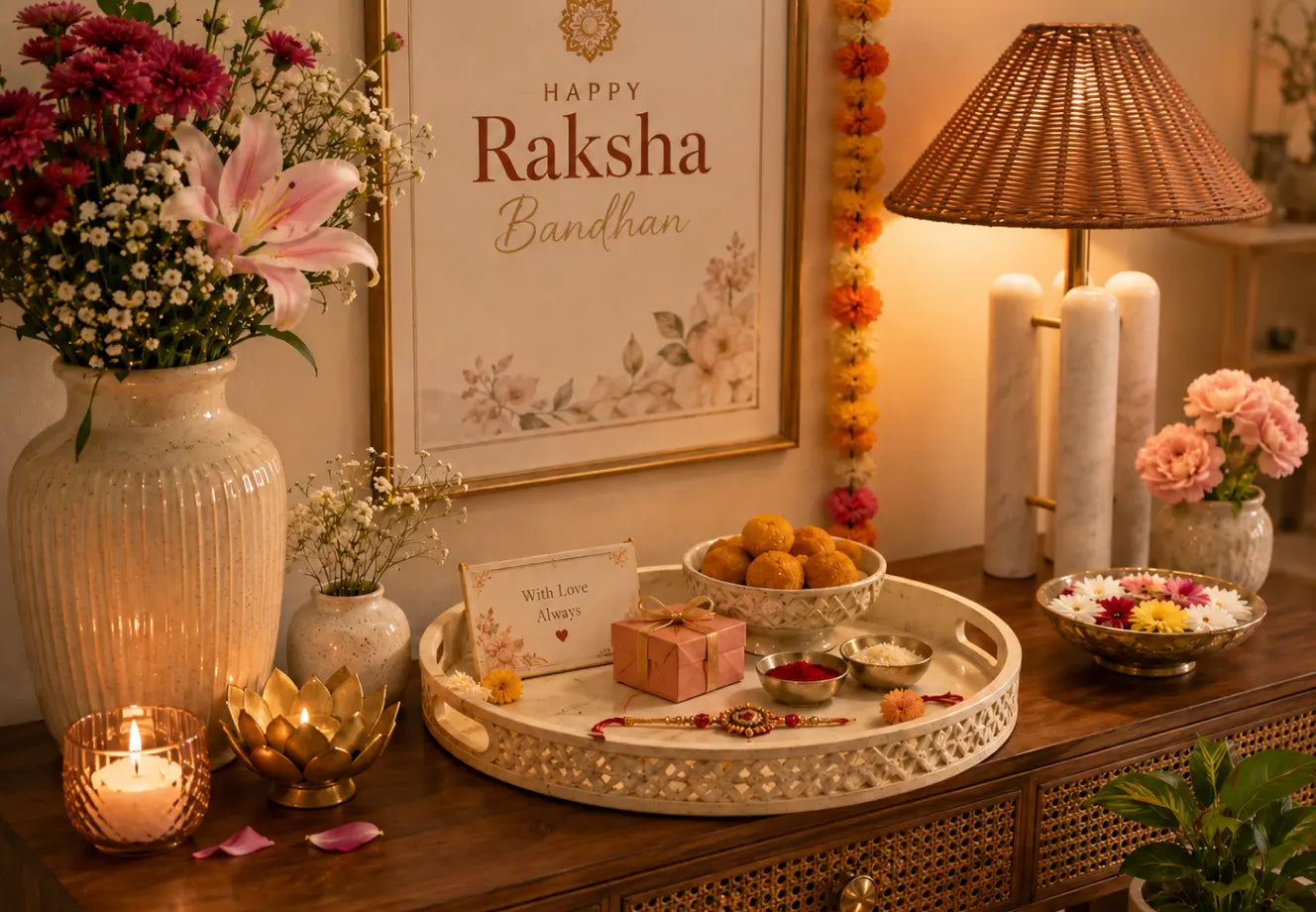 Raksha Bandhan decoration at home