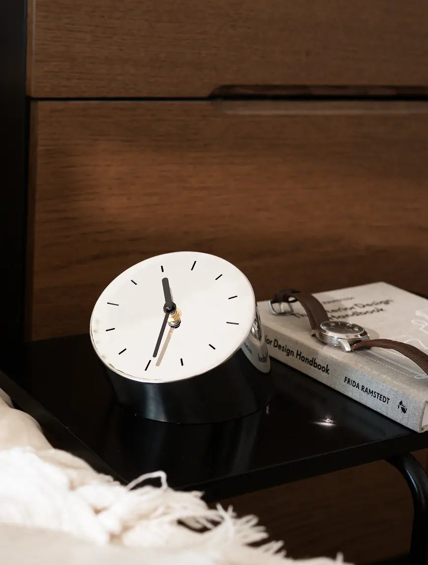 Horizon Metal Table Clock By Gharko for Rakhi Gifts