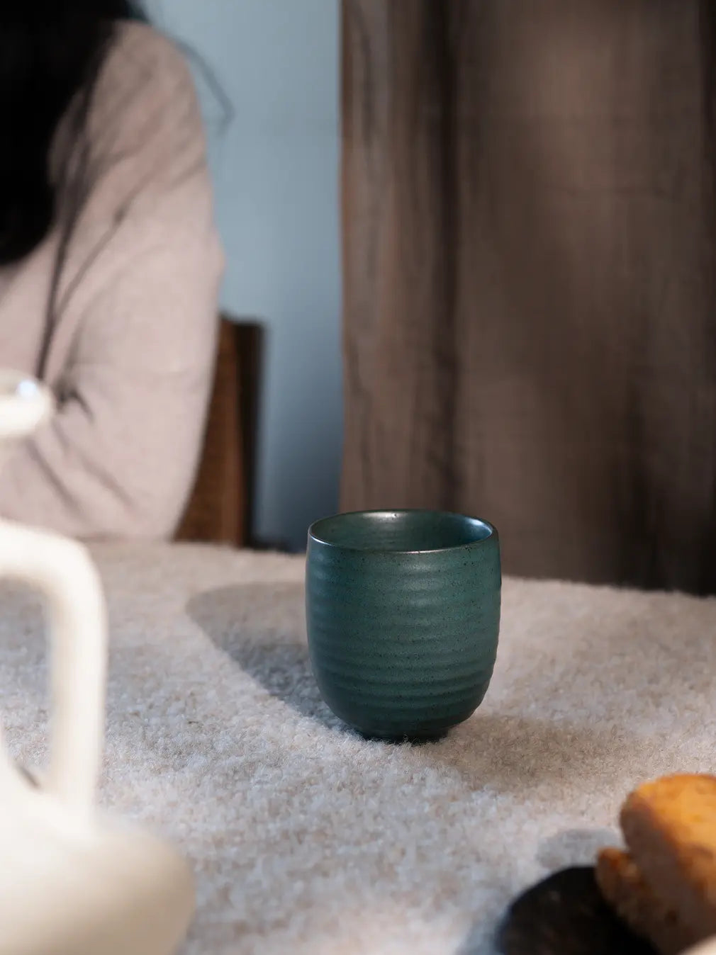 Asagi Ceramic Tea Cup