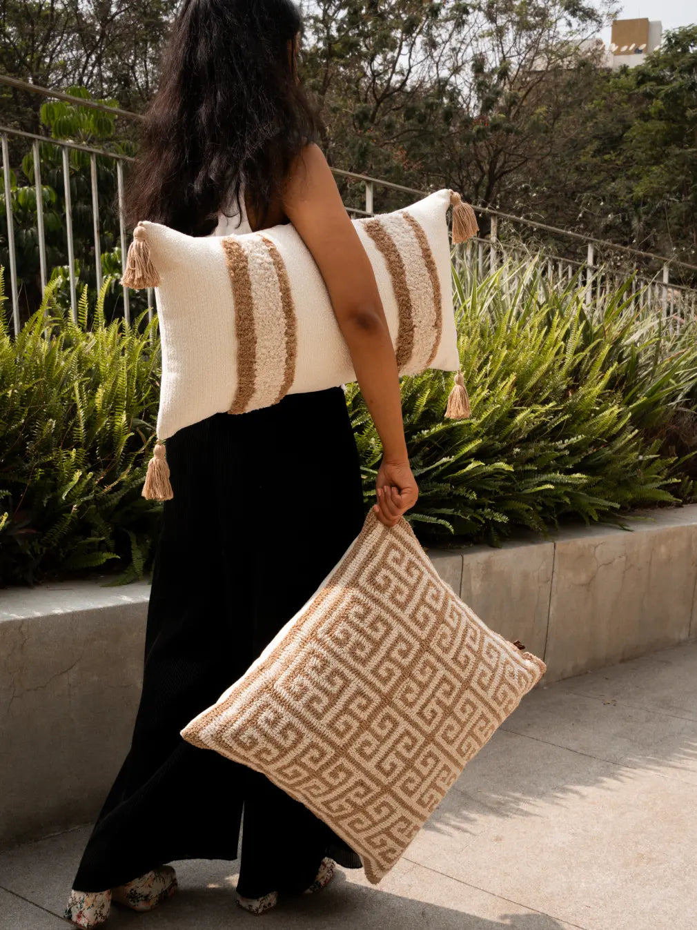 Brique and Kanso Cushion Cover Set