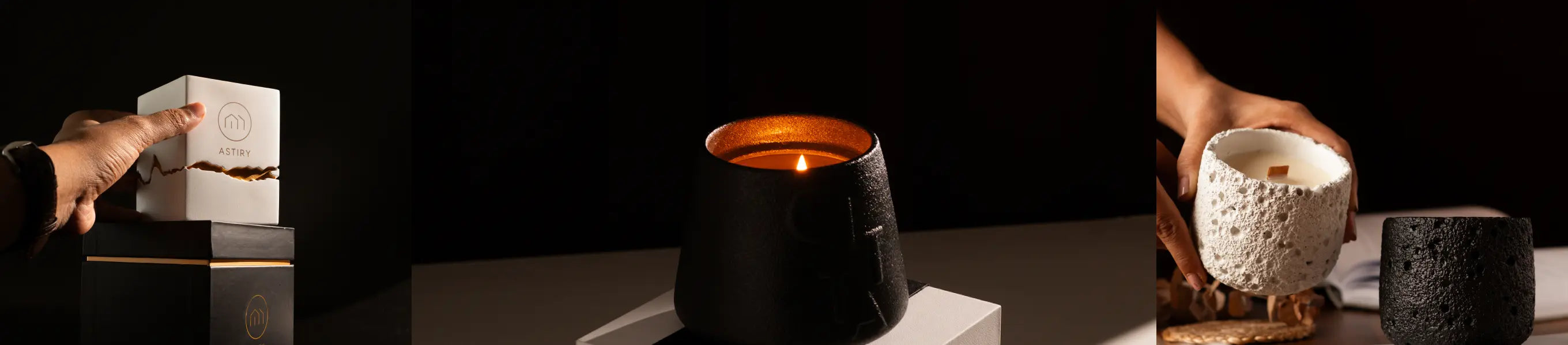Premium scented candles with premium soy wax for modern home décor and gifting