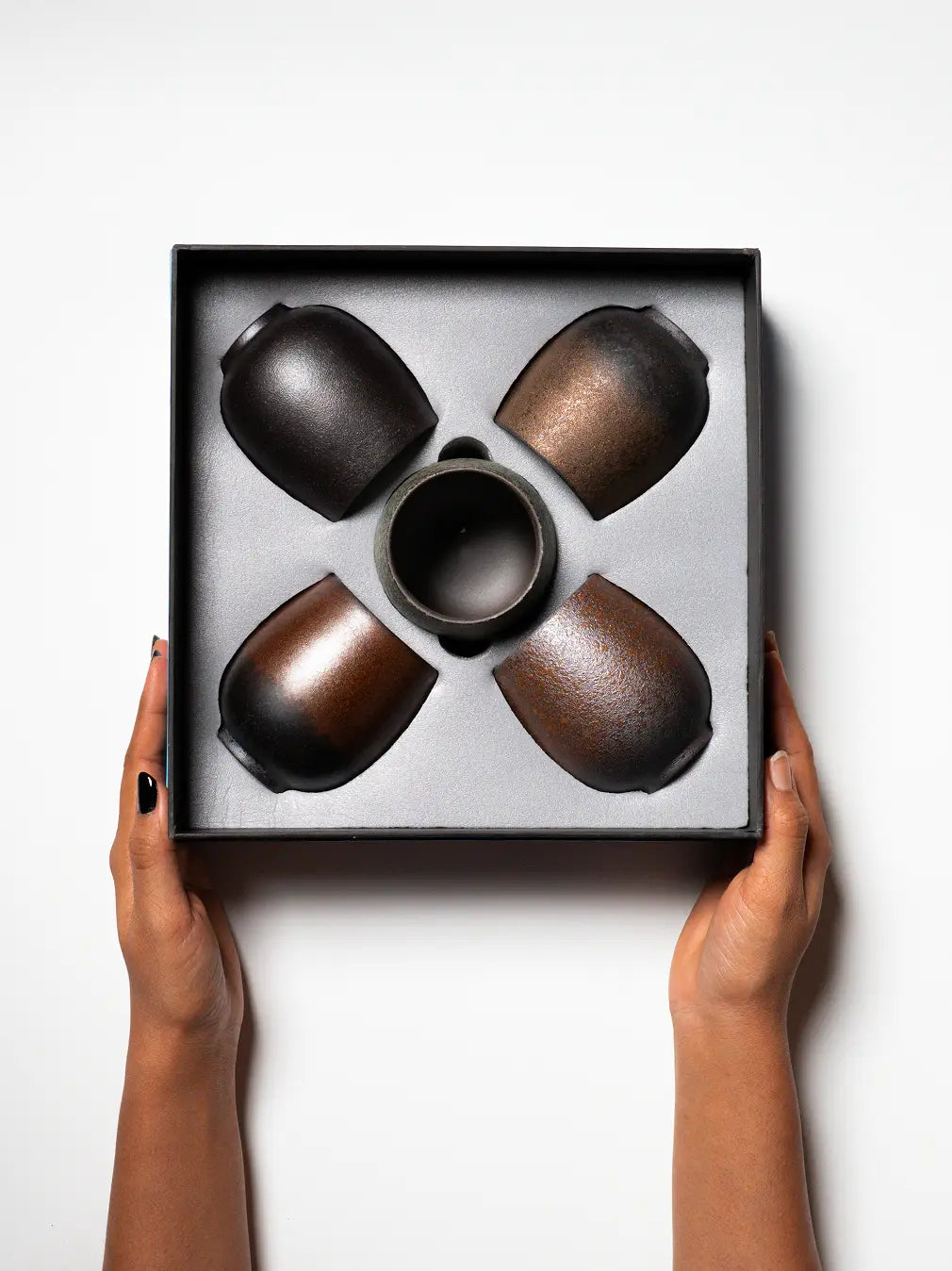 Ember Ceramic Tea Cups Gift Set