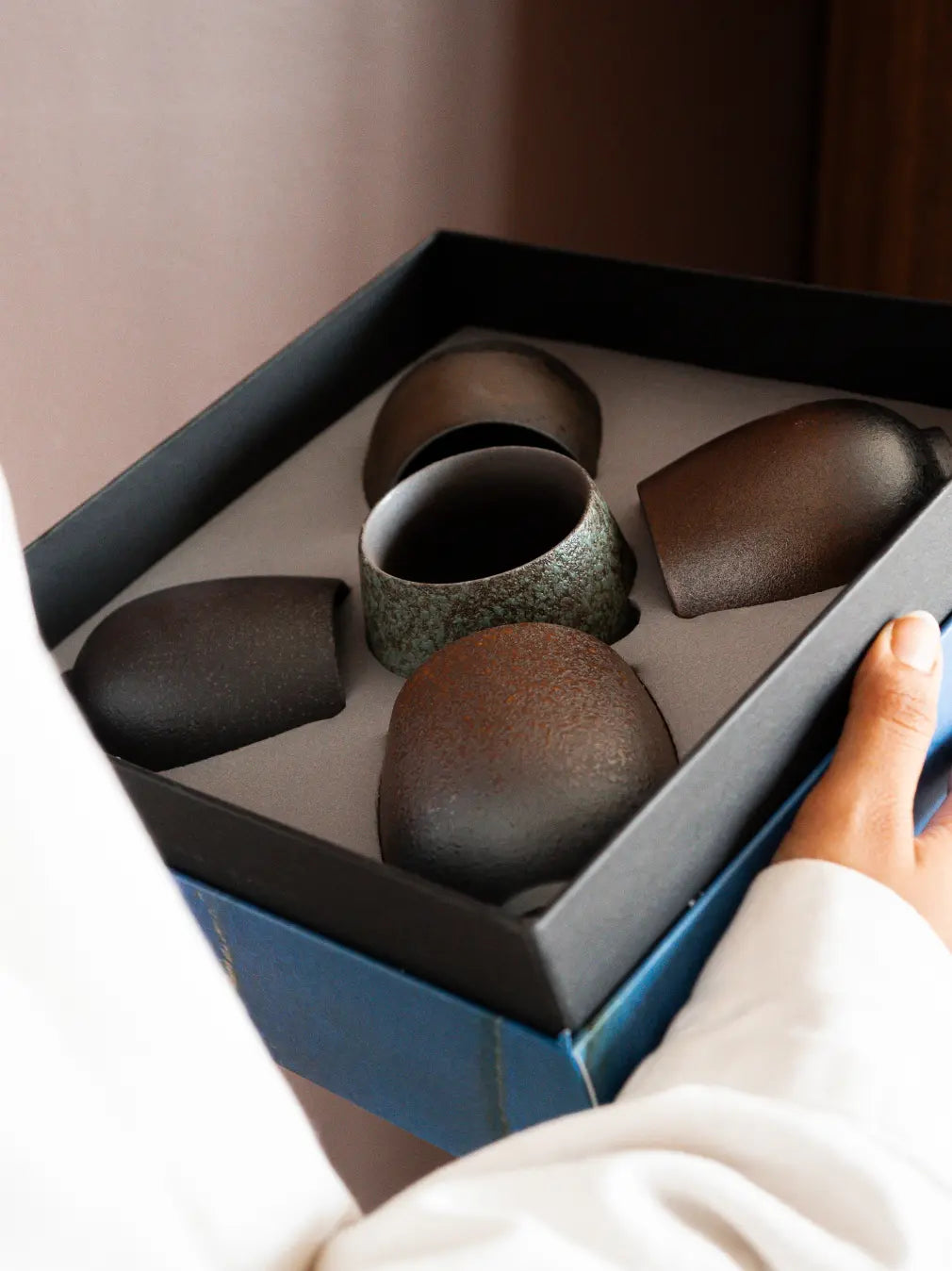 Ember Ceramic Tea Cups Gift Set