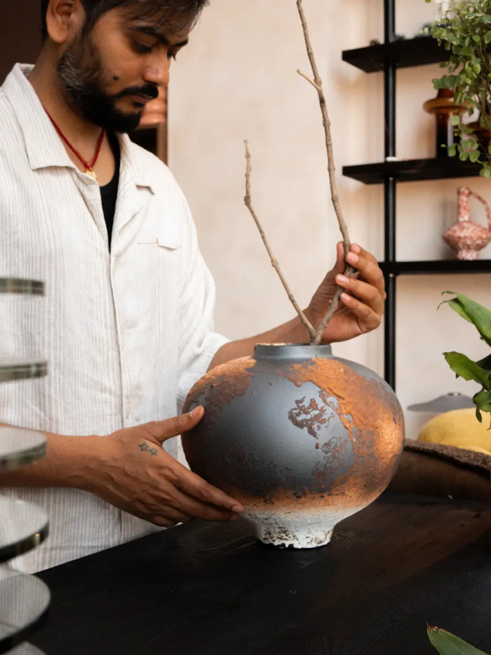 Forge Ceramic Vase