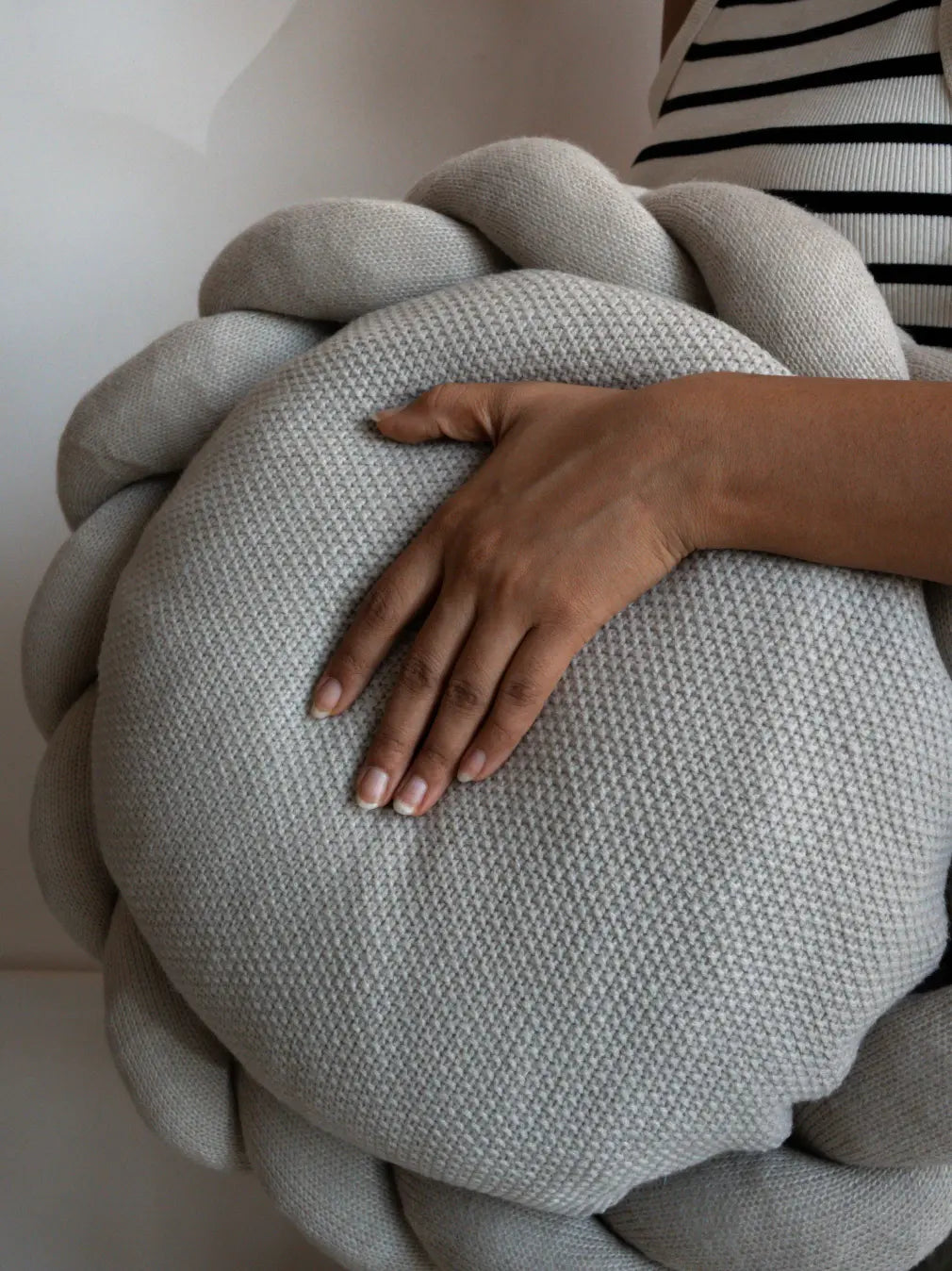 Halo Nest Cushion - Grey