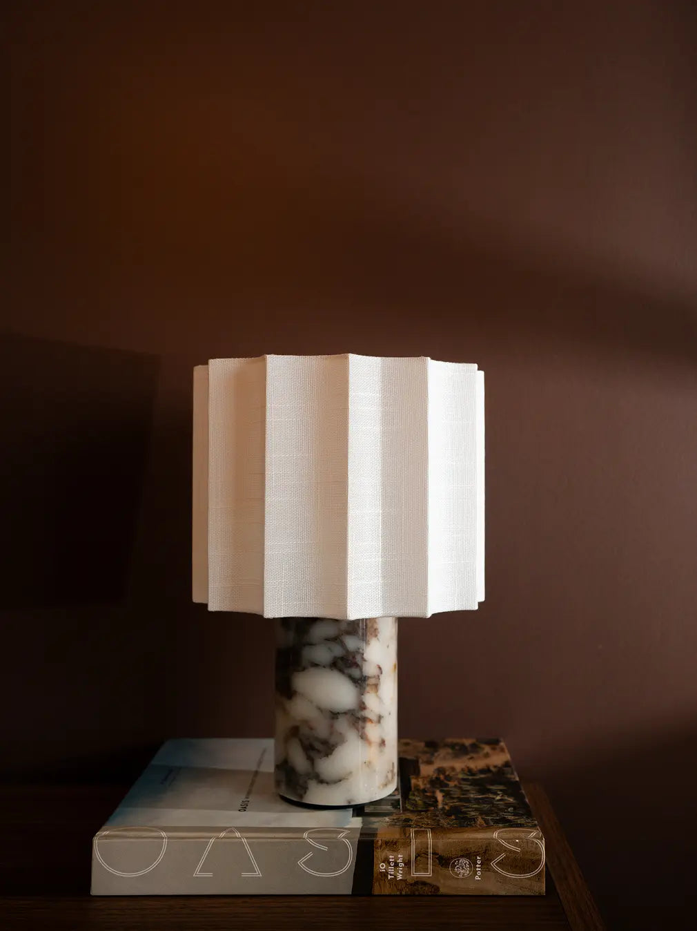Haze Marble Portable Table Lamp