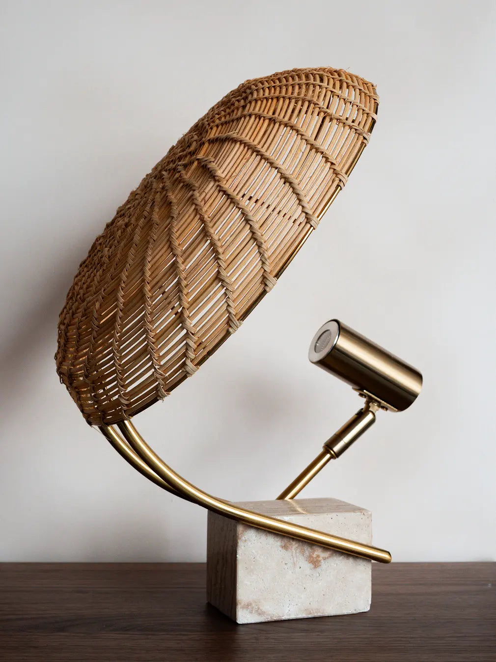 Helio Rattan Table Lamp