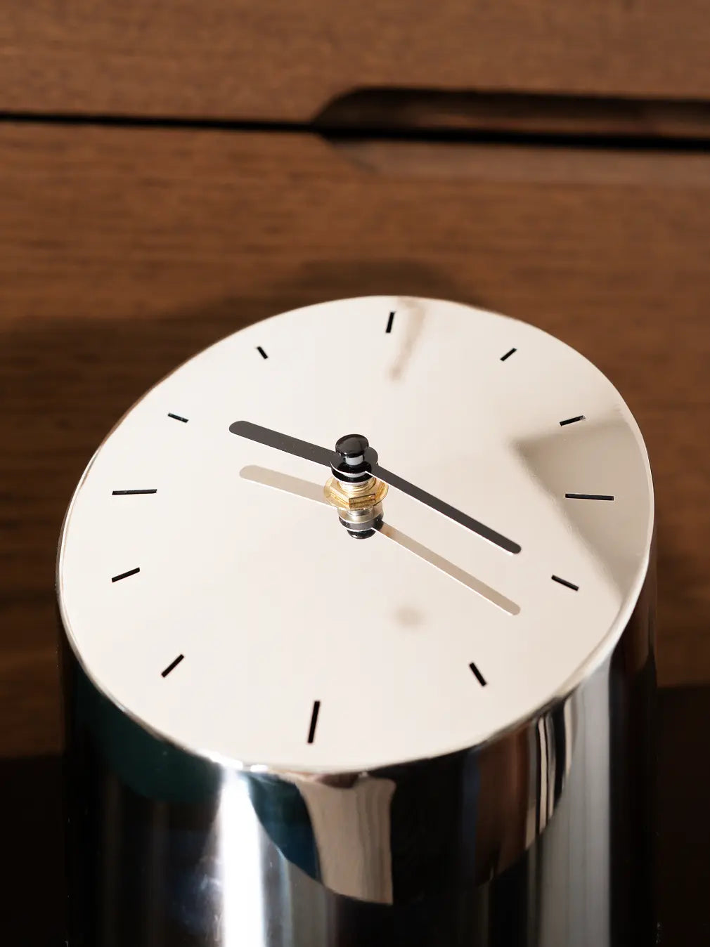 Horizon Rise Metal Table Clock