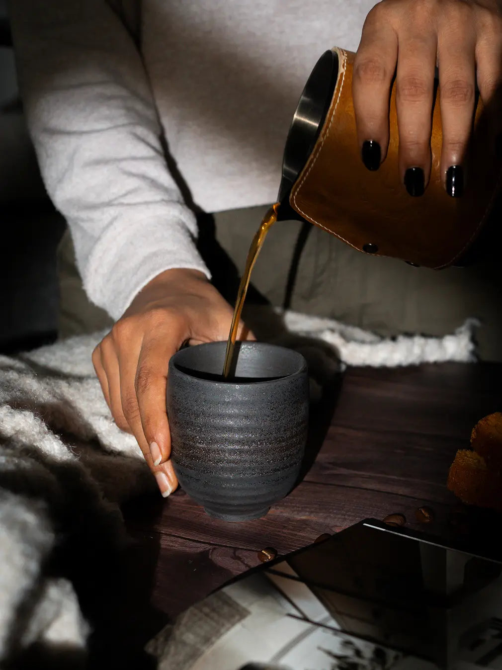 Kuro Ceramic Tea Cup