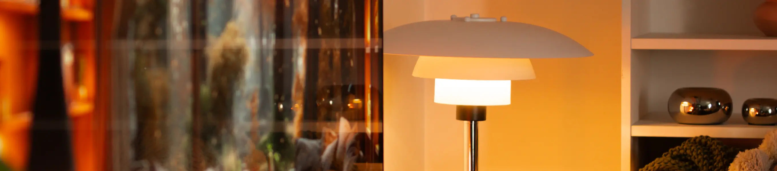 Modern living room with lamp and decor- Home decor in Pune