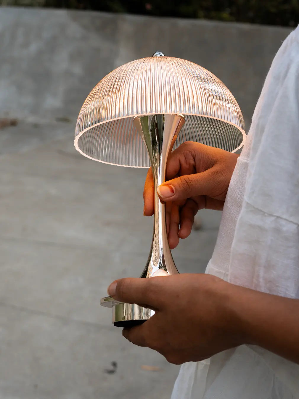 Nova Prism Portable Mushroom Lamp