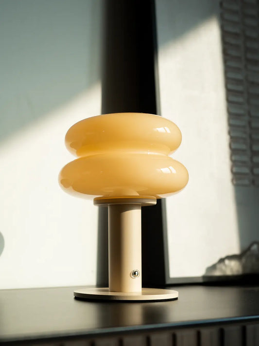 Orbit Yellow Portable Table Lamp