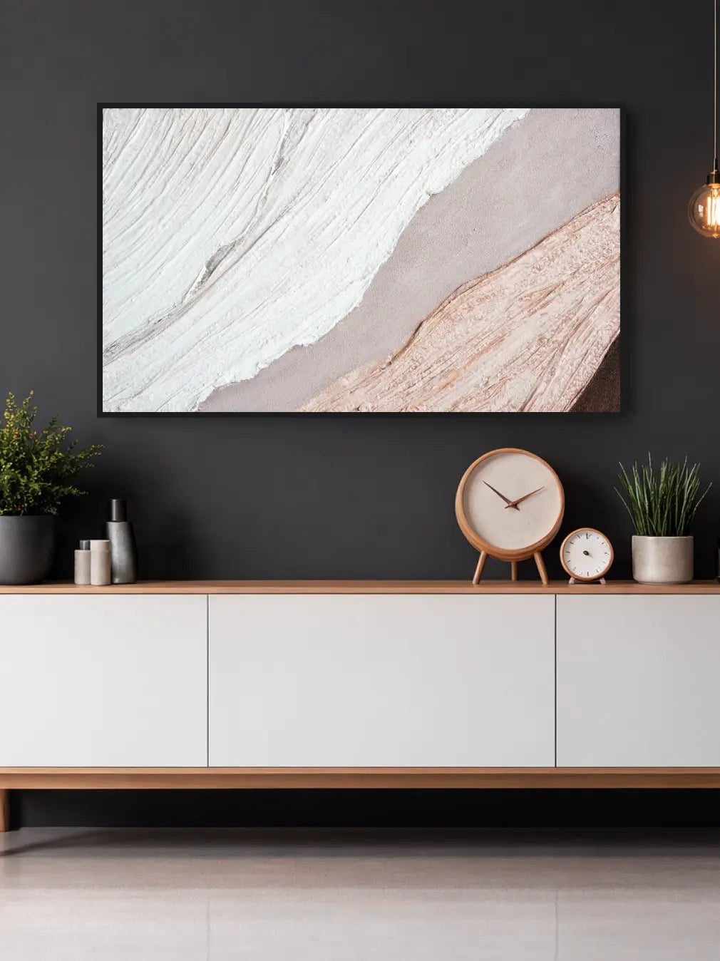 Wave 3D Wall Painting