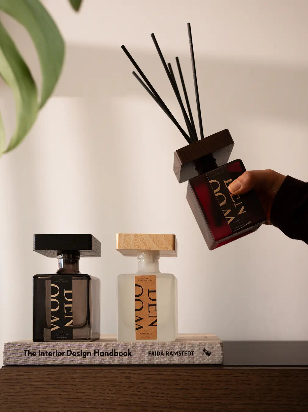 Maroon Reed Diffuser Buy Premium Wooden Glass Reed Diffuser Online – Gharko
