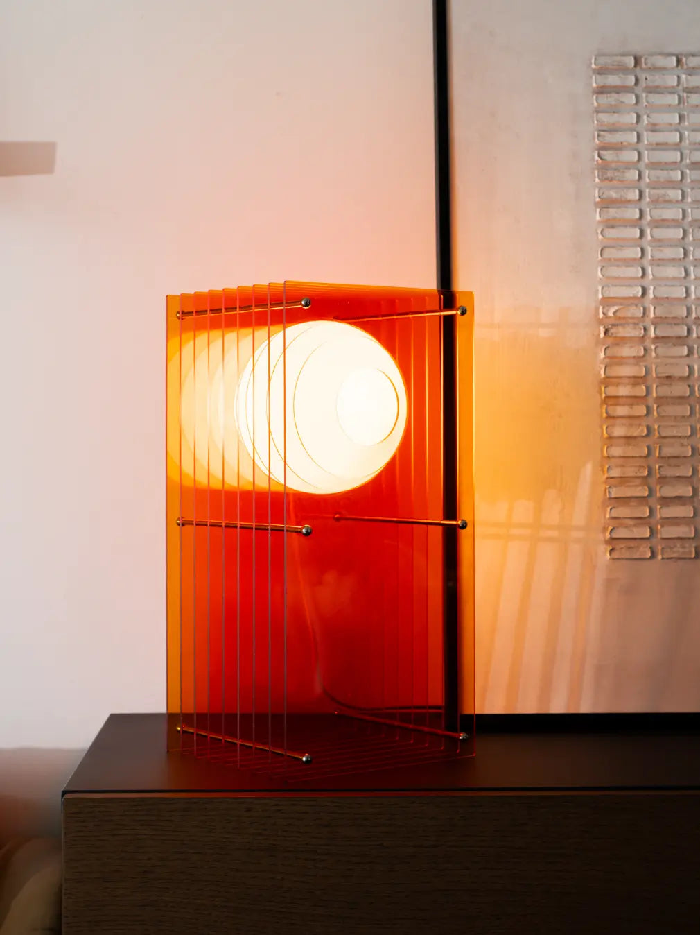 Lop Tall Orange Table Lamp