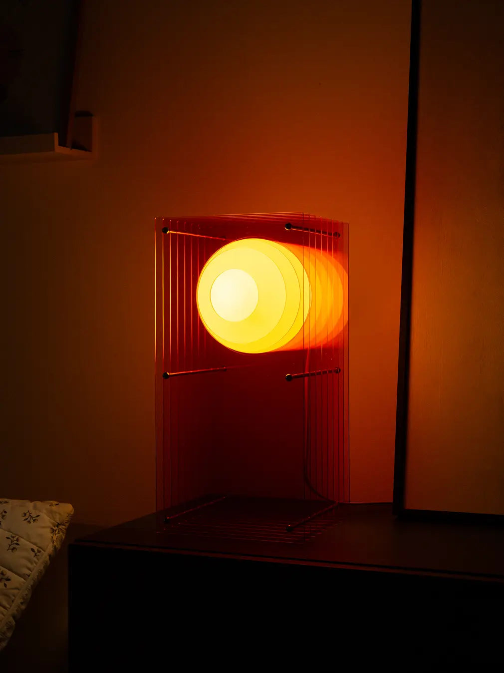 Lop Tall Orange Table Lamp